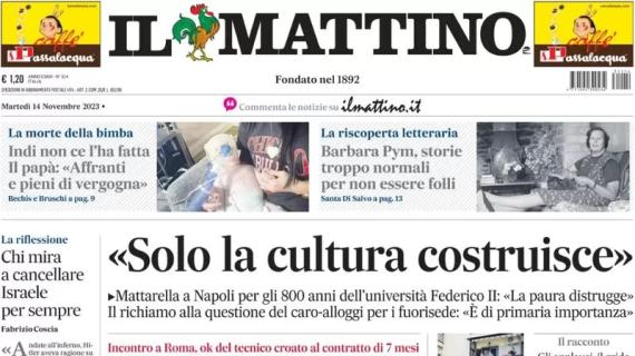 Il Mattino: "Tudor-Napoli: ci siamo: ok del tecnico croato a un contratto di 7 mesi"