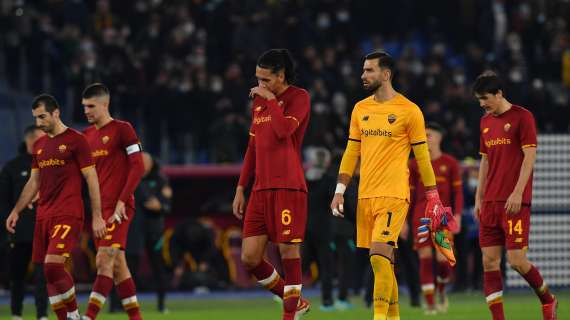 Roma, settima sconfitta in campionato e la zona Champions si allontana: pesano le assenze