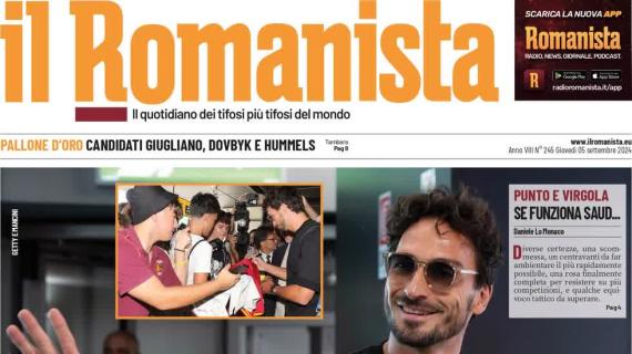 Il Romanista apre sull'arrivo di Mats Hummels in giallorosso: "September Fest"