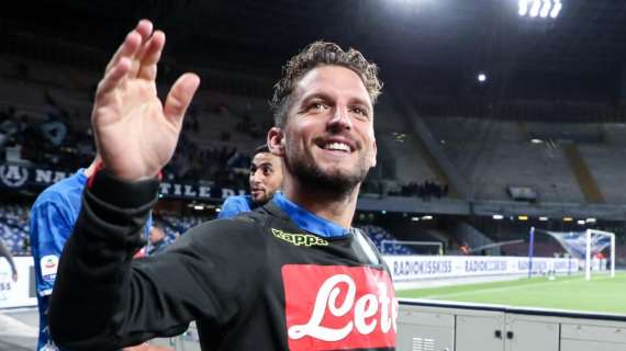 Mertens risponde ai rumors di mercato: "Forza Napoli sempre!"