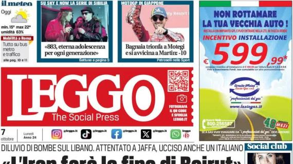 Leggo in prima pagina: "La Lazio vola e domina l'Empoli. Roma in panne a Monza"