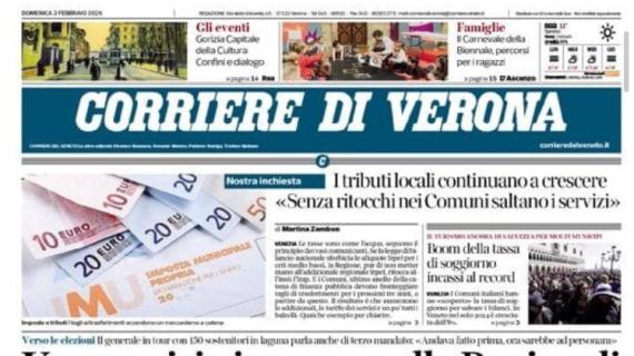 Corriere di Verona: "Hellas bravo e fortunato: sbanca Monza con un autogol"