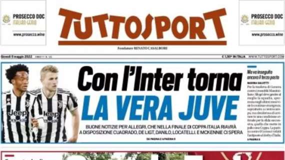 Tuttosport in apertura di prima pagina: "Grande Torino per Belotti"