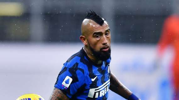 Inter, Vidal non è contento del 2-2 di Roma: "Risultato negativo per come abbiamo giocato"