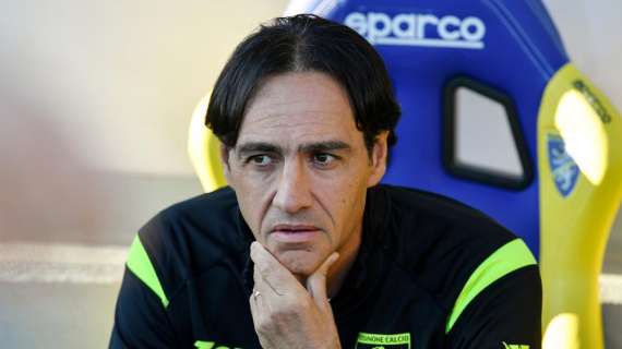 Frosinone, Nesta: "3-5-2 con la Salernitana? Guardando l'Inter di Conte ho riflettuto"
