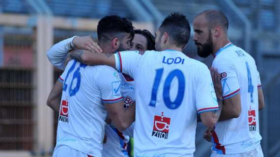 Serie C, Girone C: tris del Bari, vincono Catania e Reggina. Pari Cavese