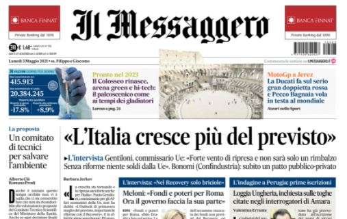 Il Messaggero: "Inter, festa per lo scudetto (e nessuna precauzione)"
