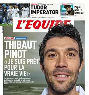 La prima pagina de L'Equipe elogia l'Olympique Marsiglia: "Tudor imperatore"