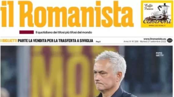 Da Smalling a Lukaku, l’apertura de Il Romanista su Inter-Roma: “Sapore di Premier”