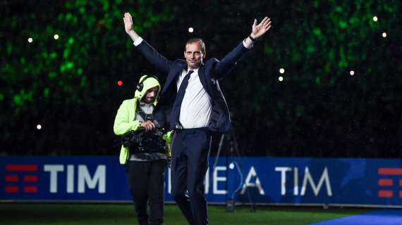 Allegri sull'Inter: "Il prossimo anno Conte può fare una grande Champions League"
