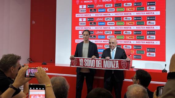 Monza, Nesta: "Ho lavorato tanto per arrivare in A. Galliani? Piacere e responsabilità"