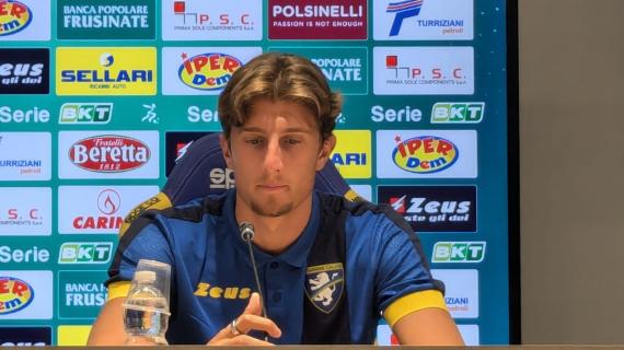 Frosinone, Cittadini: "Voglio rispettare le aspettative. Felice di Vivarini, mi ispiro a Rudiger"