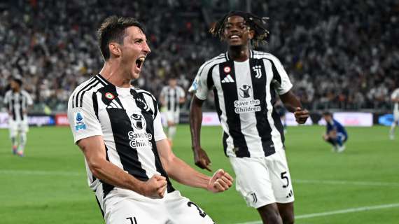 La Juve ha schierato la propria formazione titolare con l'età media più bassa dal 1994/95