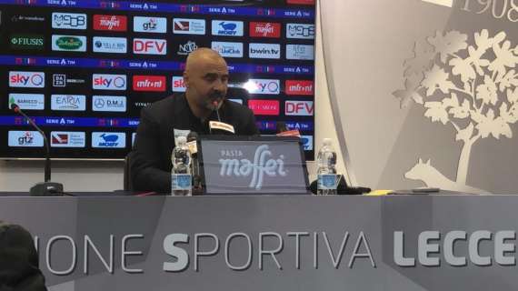 Lecce, Liverani e la corsa salvezza: "Tranne che per la Sampdoria, non è cambiato tantissimo"