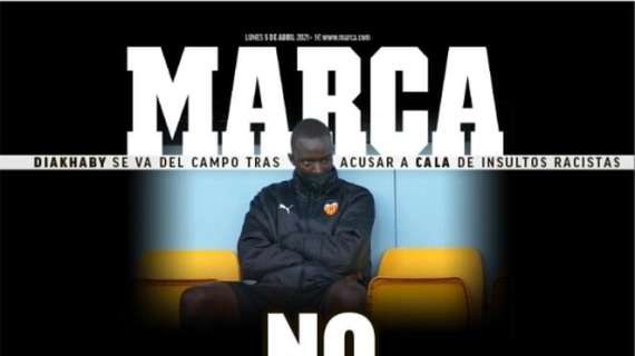 Episodio razzista in Spagna, la prima di Marca è per Diakhaby: "Sconfitta di tutti, non sei solo"
