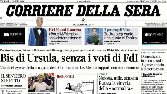 Gramellini sulla prima pagina del Corriere della Sera: "Il falso Baggio"