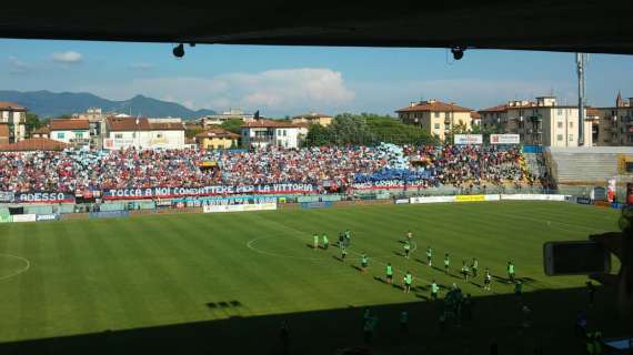 Serie B, termina il primo tempo di Pisa-Pordenone: pari a occhiali all'intervallo