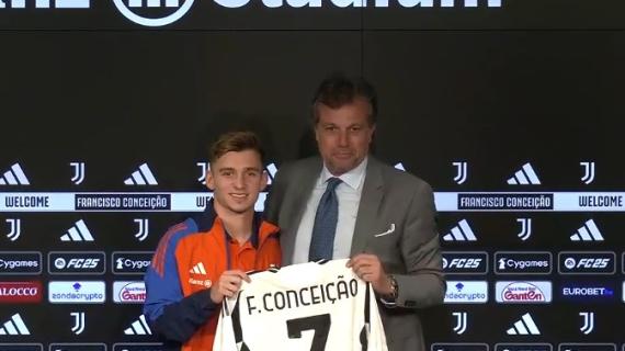 Juventus, Conceiçao: "Non penso al prestito. Sogno di restare qua tanti anni"