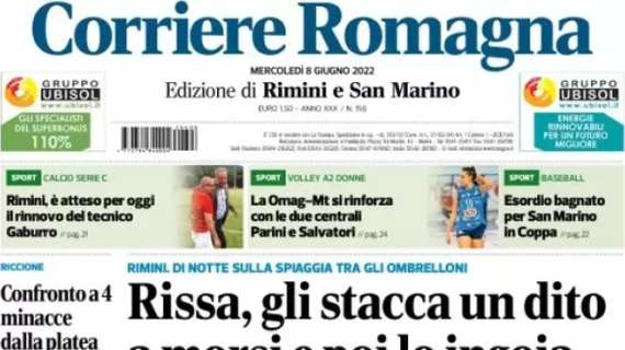 Corriere Romagna: "Cesena accende l'Italia, poi è caos"