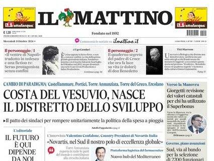 Il Mattino titola così: "Napoli, perché a conti fatti è un mercato da scudetto"