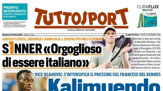 L'apertura di Tuttosport sul mercato dei bianconeri: "Kalimuendo, mossa Juve"