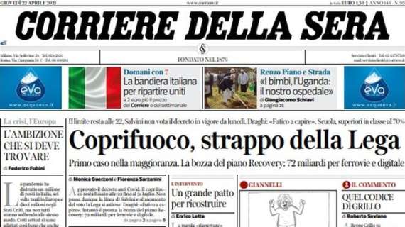 Il Corriere della Sera: "Superlega, è finita. Le italiane si ritirano"