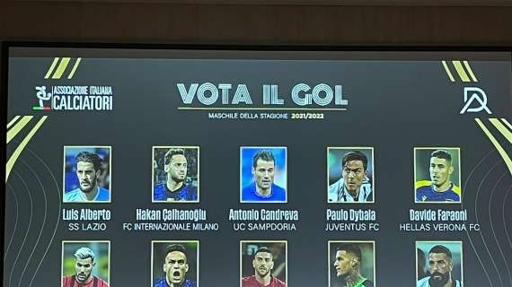 Gran Galà del calcio 2022, le nomination per il miglior gol: da Calhanoglu a Verde
