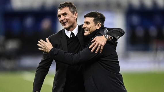 FOTO - Da Zhang a Furlani, da Zanetti a Maldini: dirigenti di Inter e Milan si salutano in campo