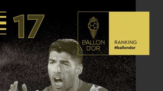 La top 30 del Pallone d'Oro - Luis Suarez dell'Atletico Madrid è 17° classificato