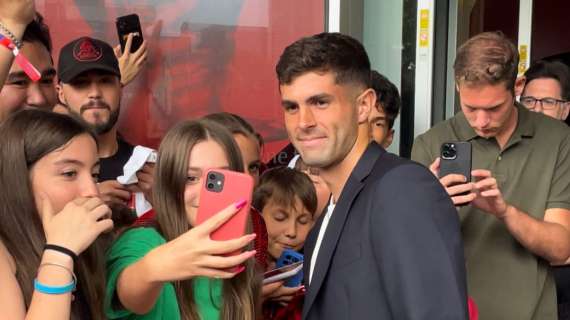 Sargent promuove Pulisic: "Per il Milan è un grande acquisto ma non mettiamogli pressione"