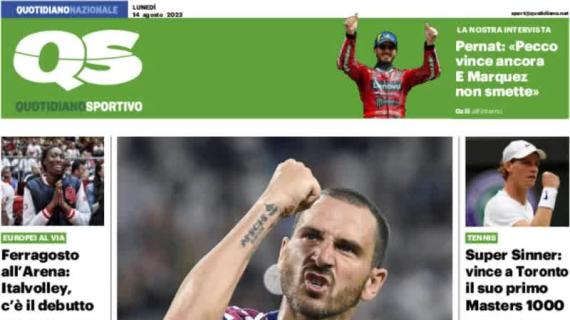 L'apertura del QS sul mercato viola: "Bonucci va da Pradè: vuole la Fiorentina per ripartire"