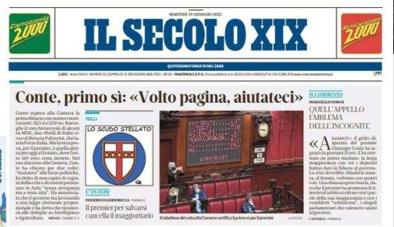 Il Secolo XIX: "Genoa, avversari in scacco con la mossa Radovanovic"