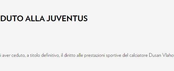 Vlahovic nuovo bomber della Juve. La Fiorentina lo saluta con un comunicato di 19 parole