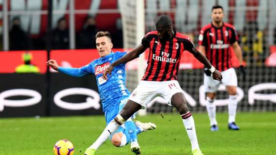 Tim Cup - Milan-Napoli 2-0: il tabellino della gara