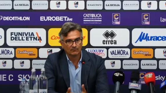 Catania, Pastore: “Rinnovi vicini, fiducia in Jimenez e Di Tacchio. Leonardi tornerà più forte”