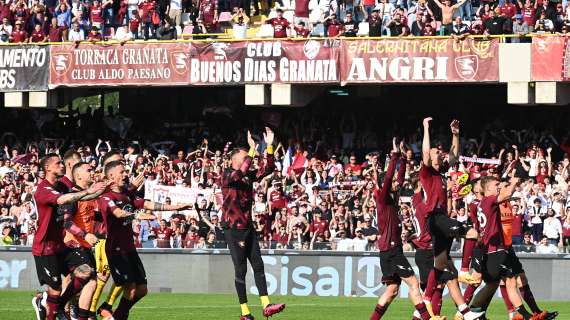 Salernitana, in emergenza ma con 18mila cuori granata sugli spalti. Oggi è decisiva