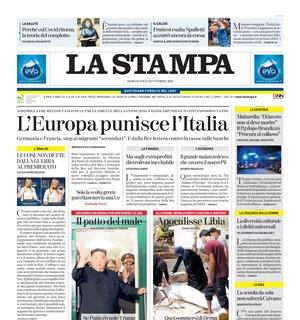 Italia ok contro l'Ucraina, La Stampa: "Frattesi esalta Spalletti, azzurri ancora in corsa"