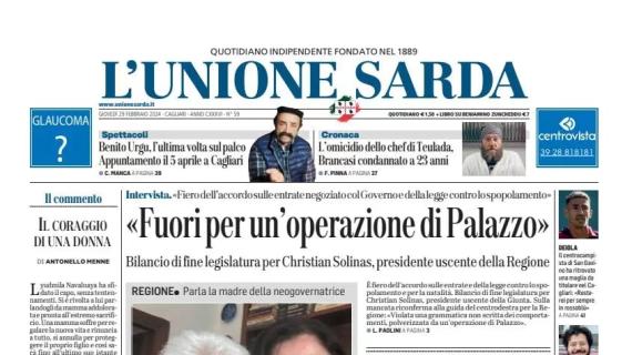 L'Unione Sarda: "Deiola giura fedeltà al Cagliari: 'Resterei per sempre in rossoblù'"