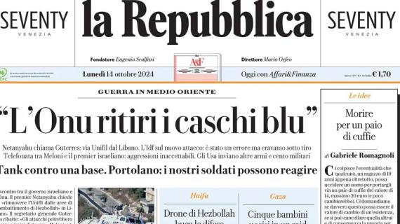 La Repubblica: "Anche il Genoa boccia Balotelli: non basta la fiducia di Gilardino"