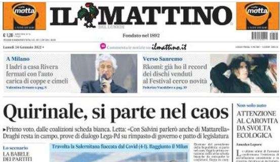 Il Mattino sul Napoli: "Implacabili. Salernitana travolta"