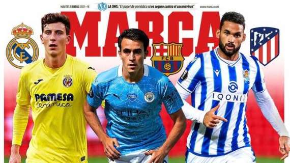 Le aperture spagnole - Real su Pau Torres, Barça su Eric Garcia e Atletico su William Jose