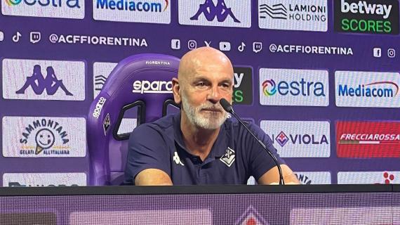 Fiorentina, Pioli: "Il gap con squadre come il Napoli è ancora alto, non mi sono mai illuso"