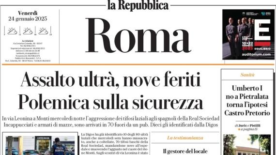 La Repubblica (Roma): "Gila, Zaccagni e Taty volano agli ottavi. Ranieri, con l'AZ sconfitto"