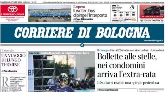Il Corriere di Bologna: "Il Bologna senza paura contro la Juventus"
