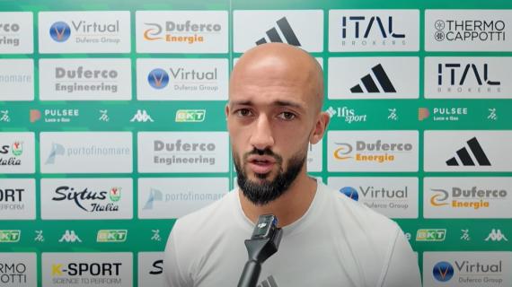 Virtus Entella, Benali: "Bari tecnicamente più forte di noi, ma non c'è niente di scritto in B"