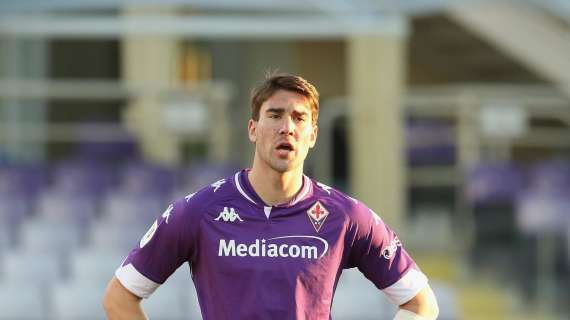 Fiorentina, Vlahovic: "Al momento del cambio ero arrabbiato, ma solo con se stesso"