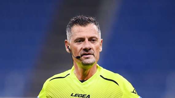 Serie A, le designazioni arbitrali: Juve-Udinese a Giacomelli. Maresca per Atalanta-Sassuolo