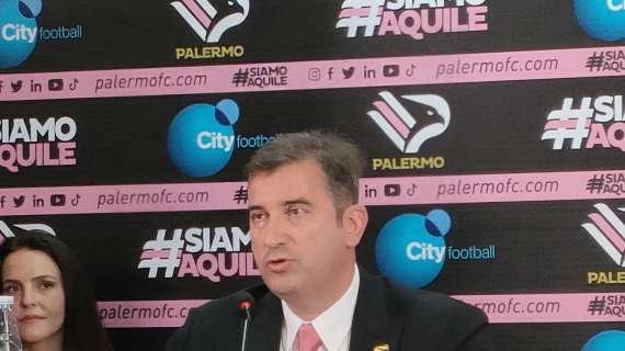 Soriano (CFG) sul Palermo: "Club storico, abbiamo in mente grandi progetti"