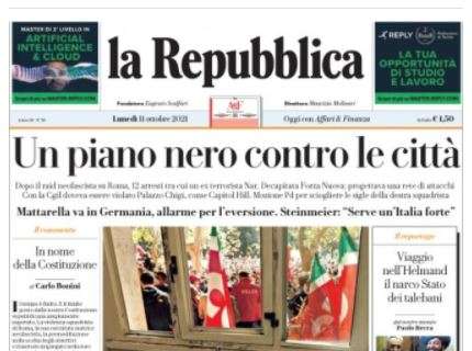 La Repubblica: "Decide Mbappè, vince la Francia. L'Italia è terza"