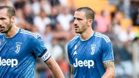 Juventus, Bonucci: "Abbiamo sbagliato il primo tempo, ci dobbiamo svegliare"